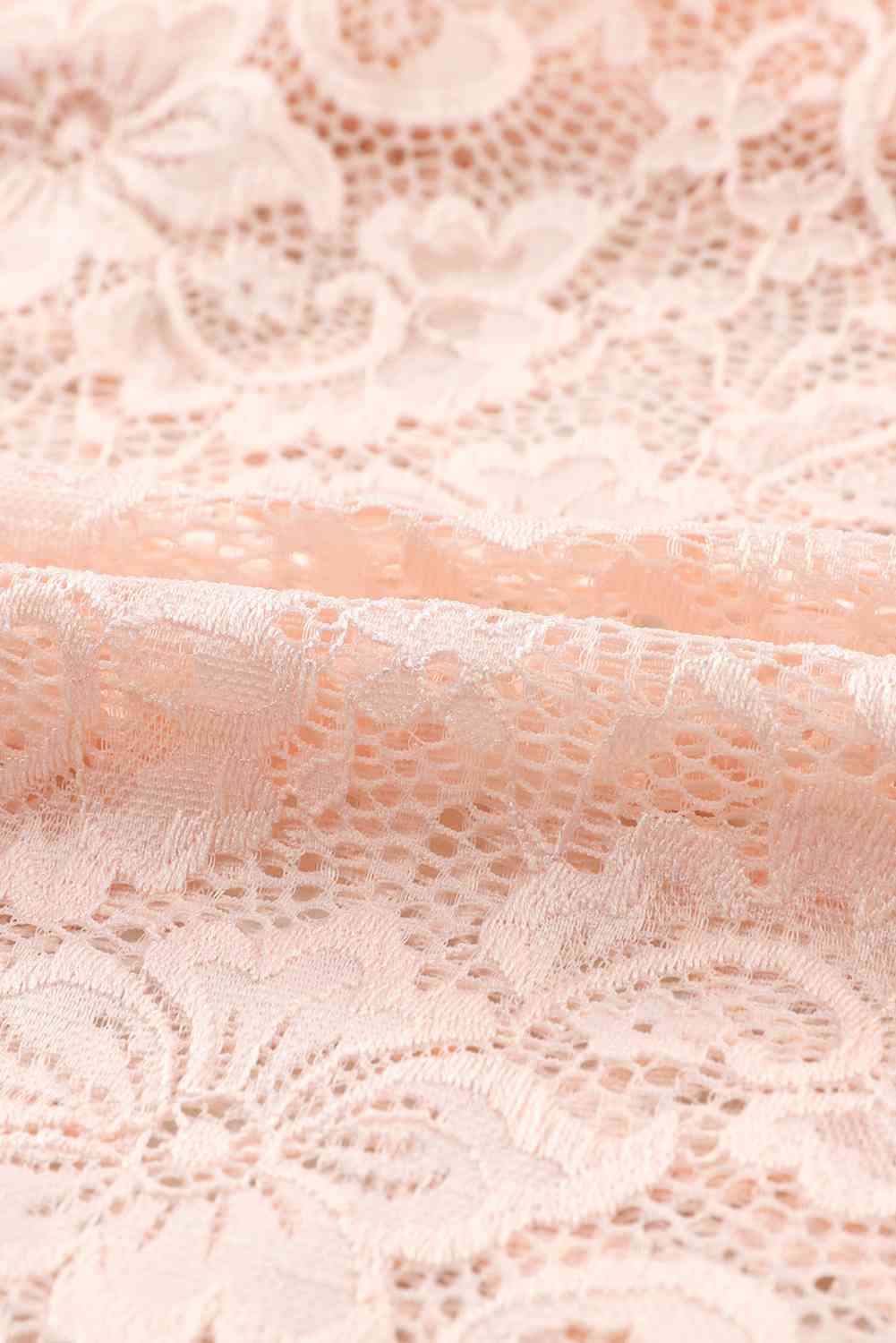 Ruched Sweetheart Neck Lace Bodysuit